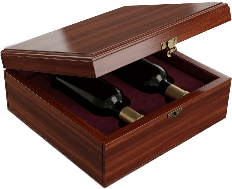 Caixa presente de vinho