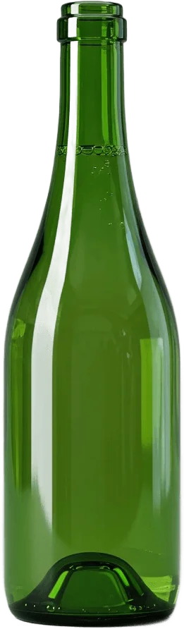 Green White Wine Bottle