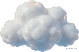 Fluffy White Cloud
