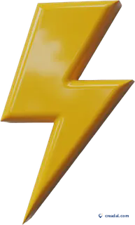 Large Yellow Lightning