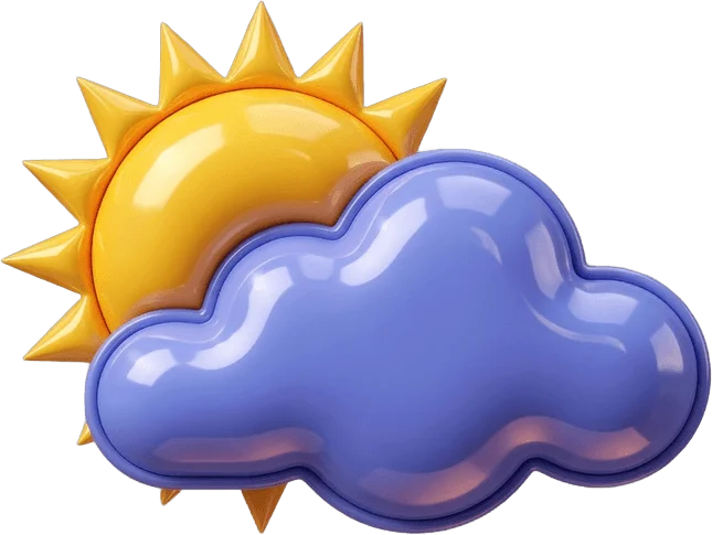 雲の向こうの太陽