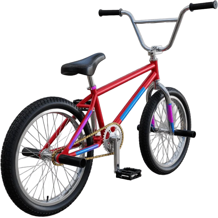 Vélo BMX détouré