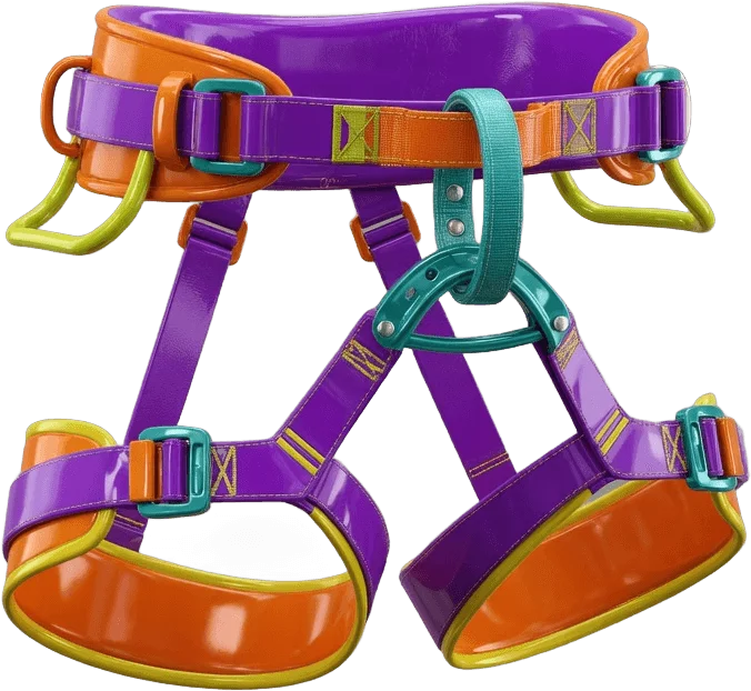 Empty Climbing Harness