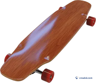 Long Longboard en Bois