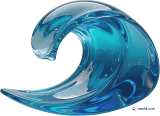Vague Océan Bleue