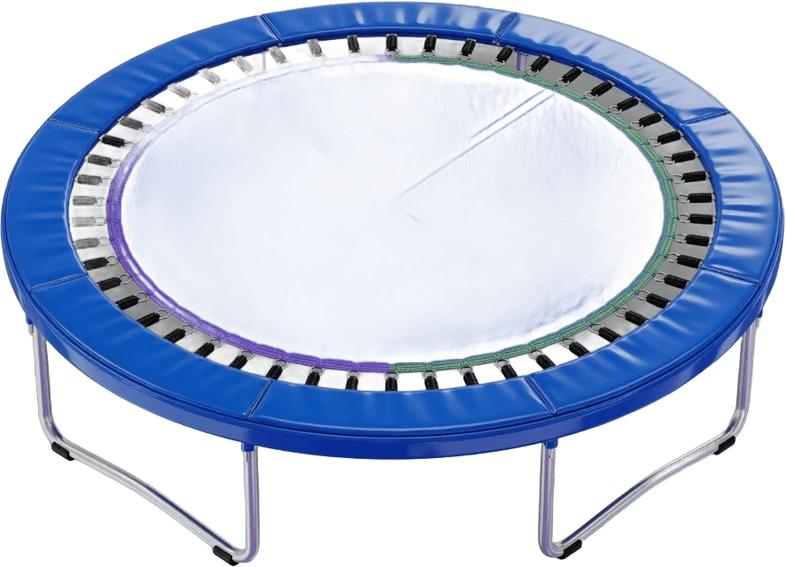 Round Backyard Trampoline
