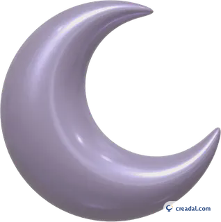 هلال لافندر لامع