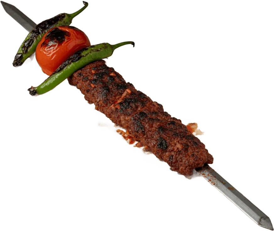 Adana kebab skewer