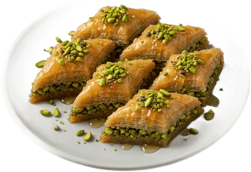 Baklava aux pistaches