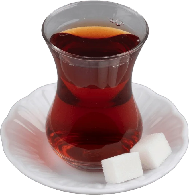 Verre à thé tulipe