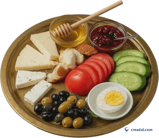 Plateau petit-déjeuner turc