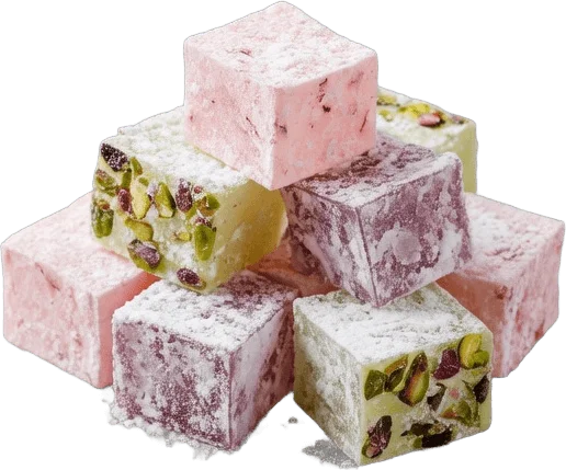 Cubes de loukoum