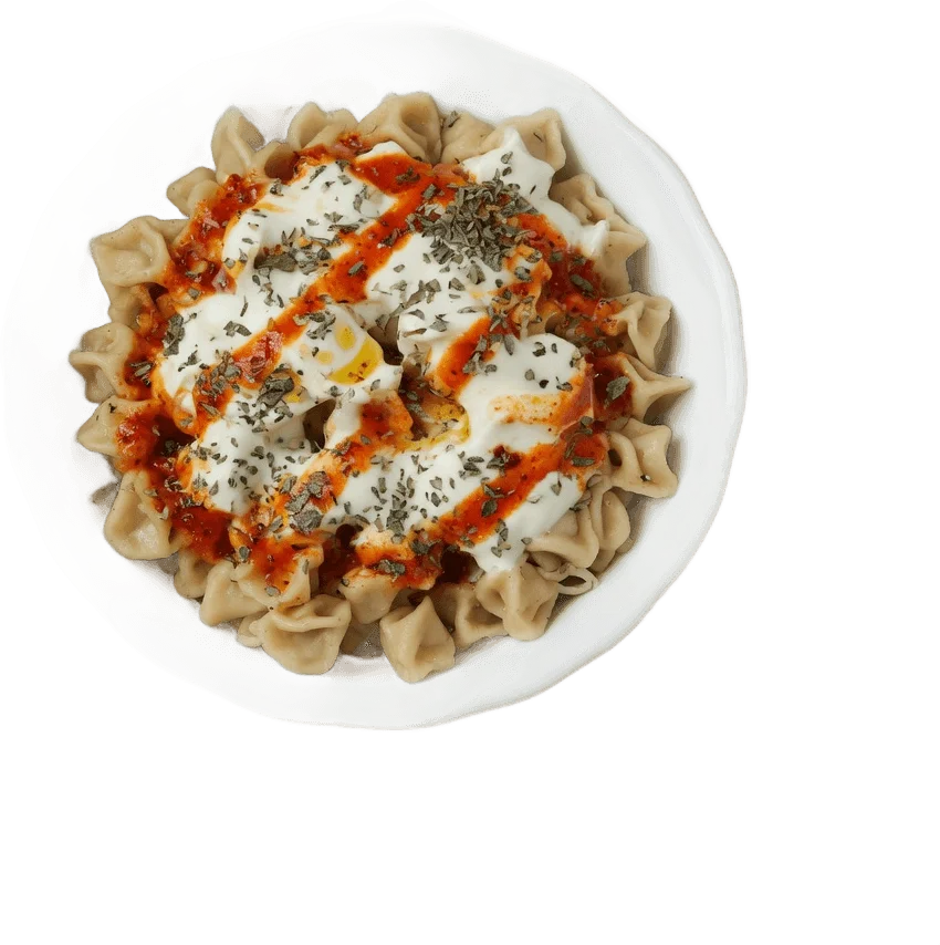 Bol de manti turc