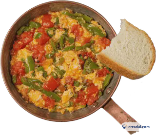 Menemen à la poêle