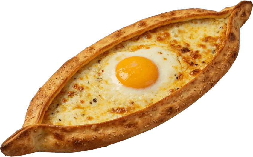 Pide au fromage et jaune