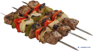 Assiette de chiche-kébab