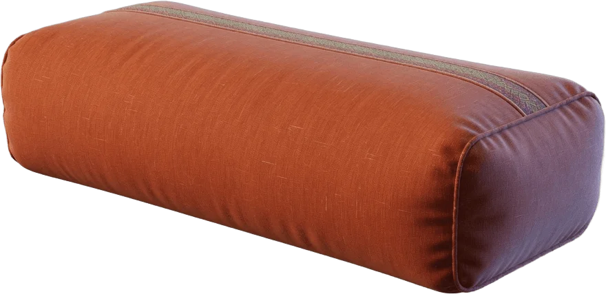 Bolster rectangular de yoga