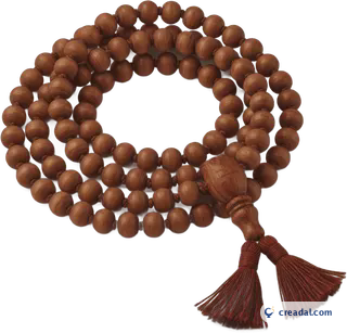 Collier mala en bois