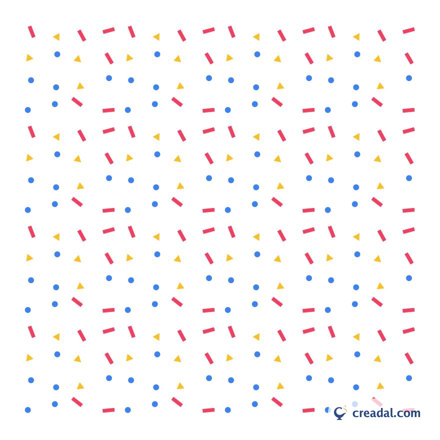Festive Confetti Pattern