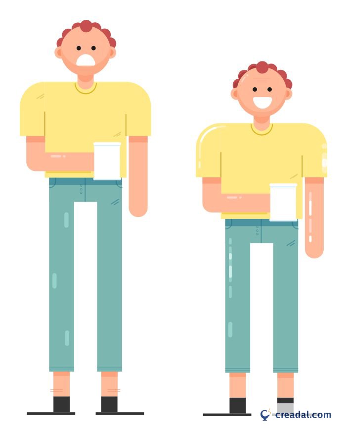 Flat Character Illustrations