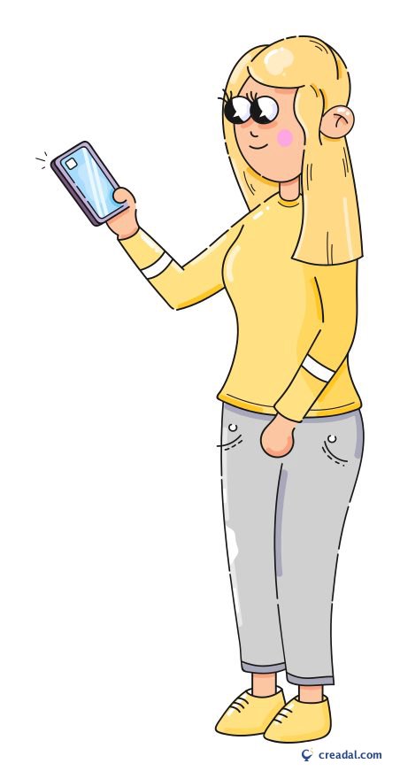 Notification Woman
