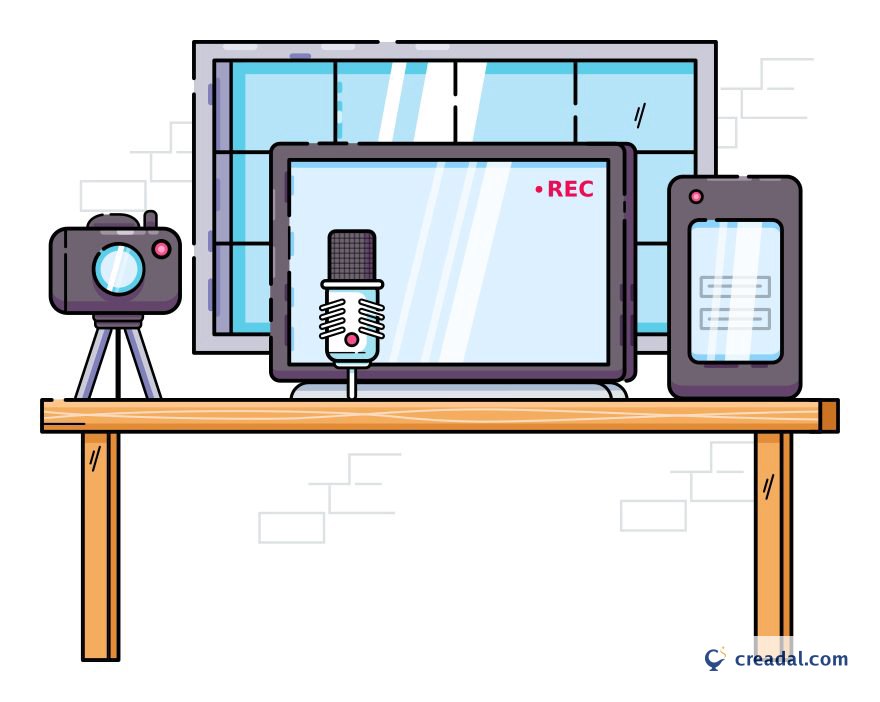 Youtube Illustration
