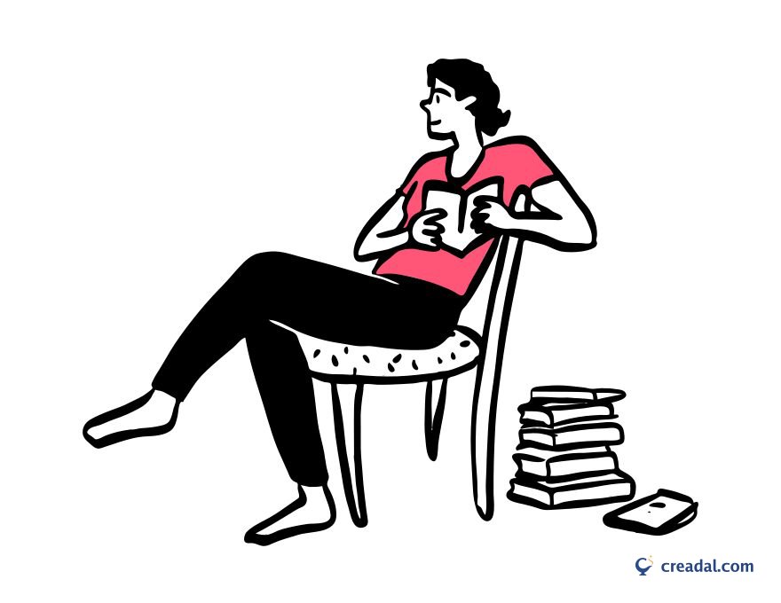 Sitting Reading