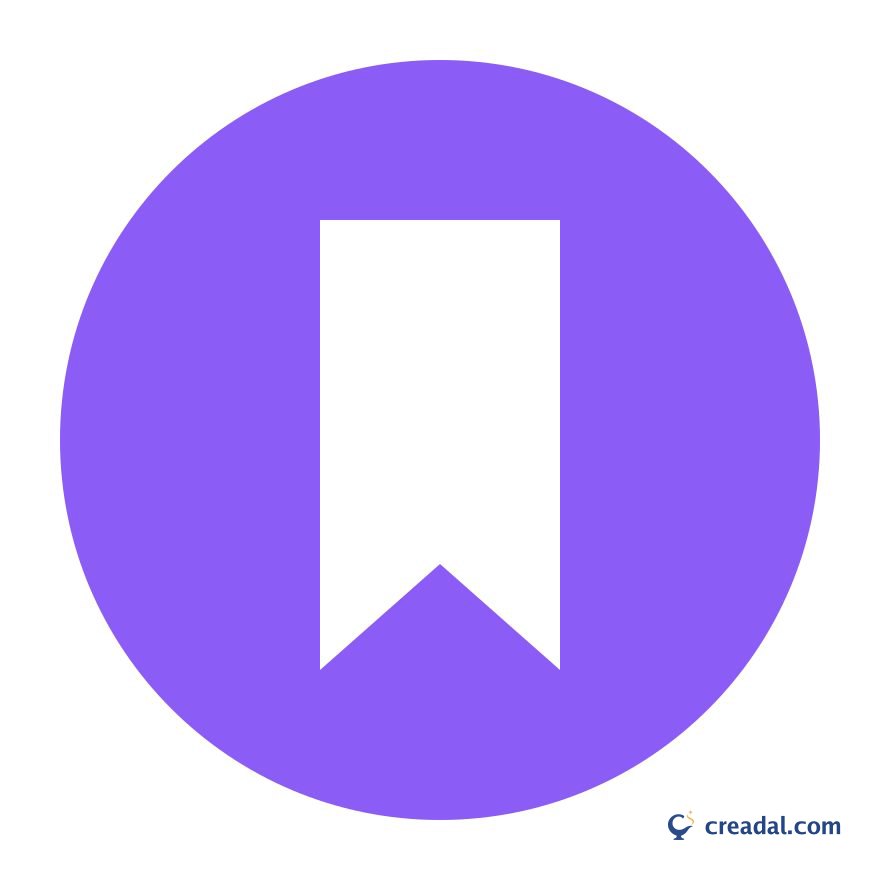 Bouton enregistrer violet