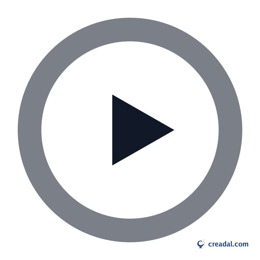 Bouton lecture blanc rond