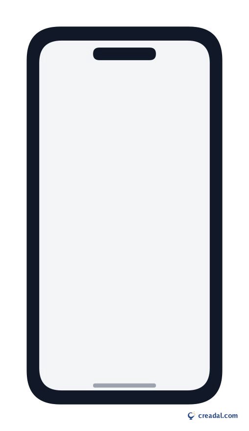 Cadre de téléphone à encoche