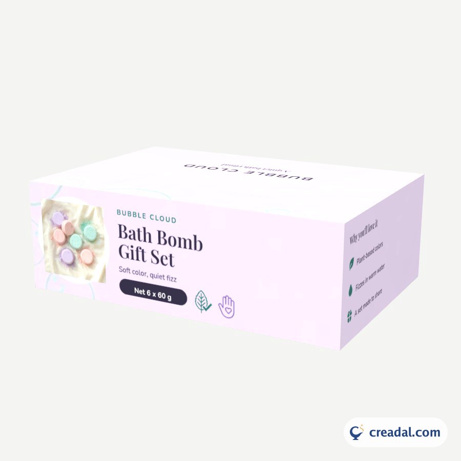 Banyo Bombası Hediye Kutusu