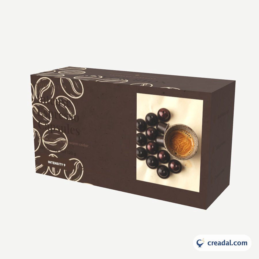 علبة كبسولات الإسبريسو
