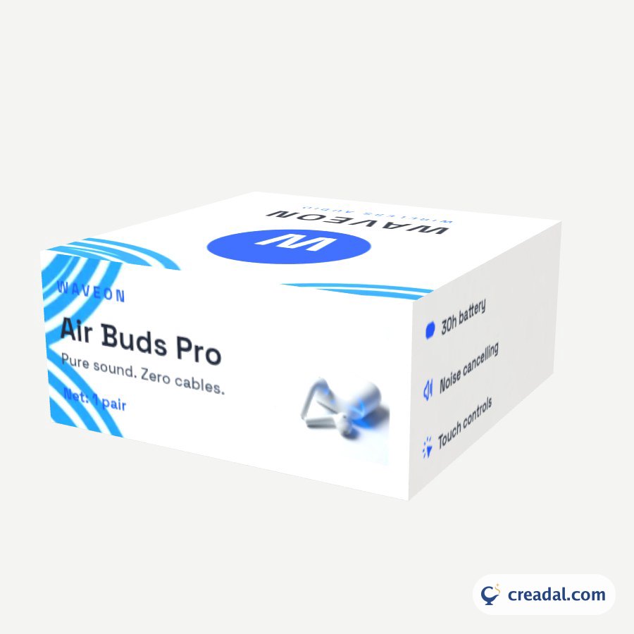 Wireless Earbuds Box