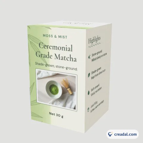 Ceremonial Matcha Carton