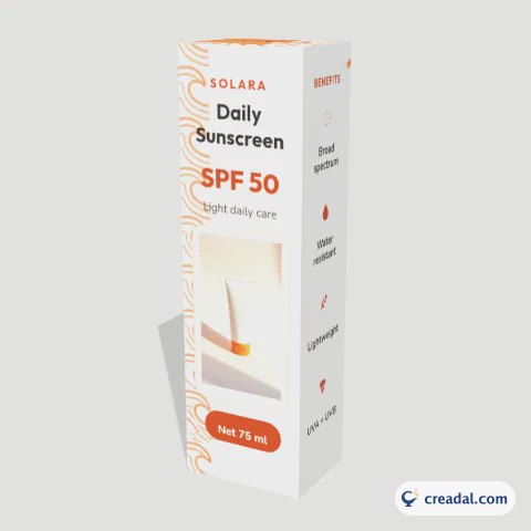 Solara Daily Sunscreen Carton