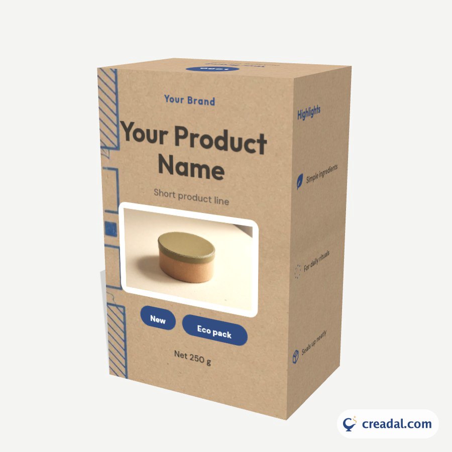 Packaging Brand Kit: Product box
