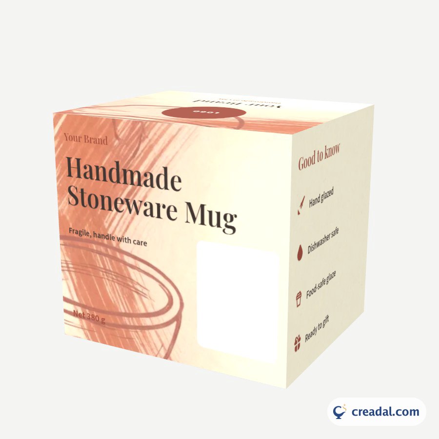 Pottery Brand Kit: Mug gift box