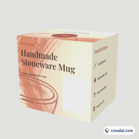 Pottery Brand Kit: Mug gift box