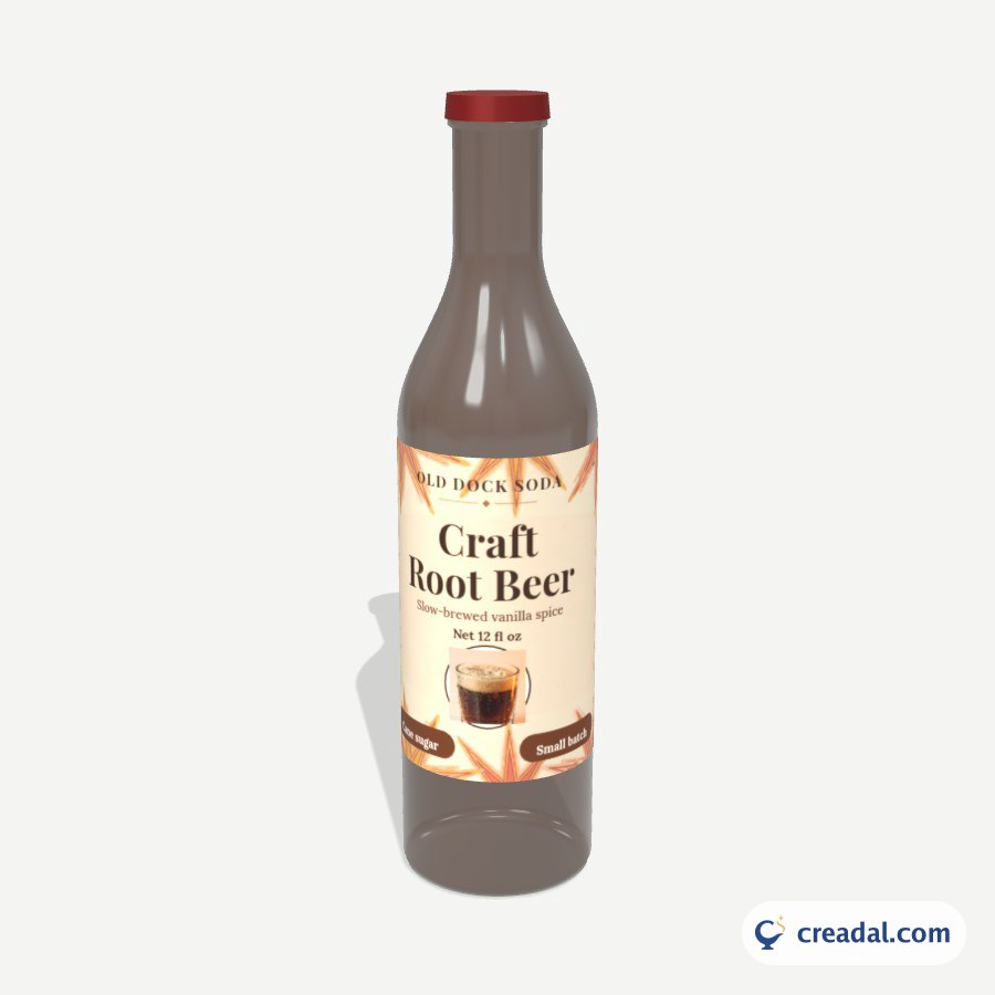 Old Dock Root Beer Etiketi
