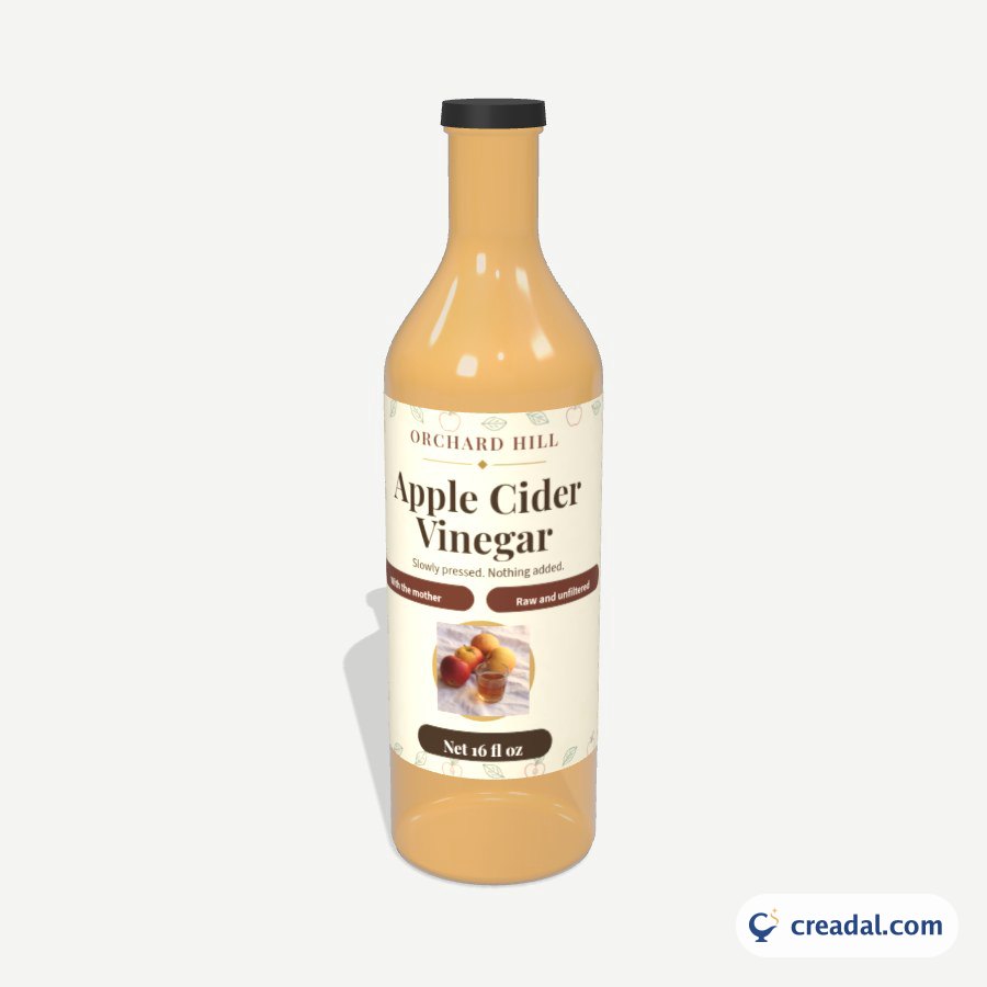 Apple Cider Vinegar Label