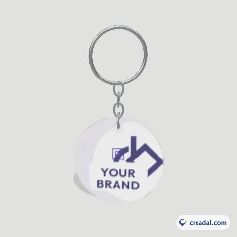 تصميم ميدالية المفاتيح: علامة الشعار