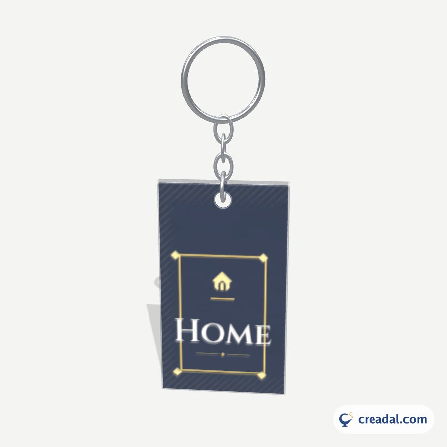 Keychain Design: new home