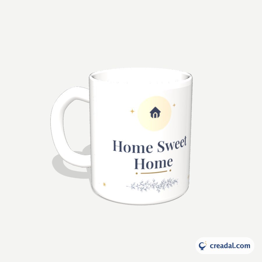 Mug Design: real estate gift