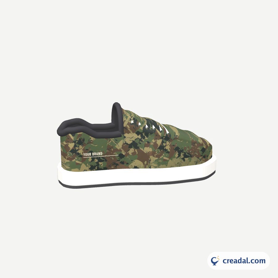 Sneaker Tasarımı: kamuflaj
