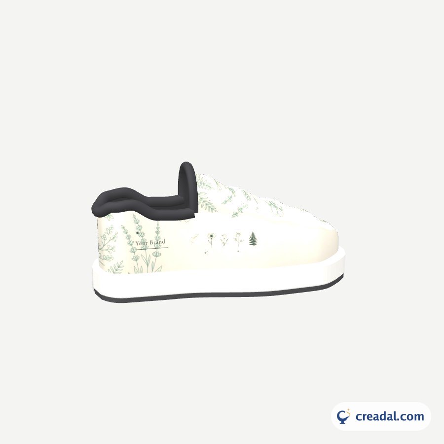 Sneaker Design: Floral
