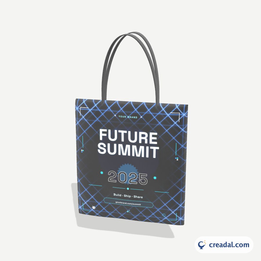 Tote Bag Design: Tech Conference