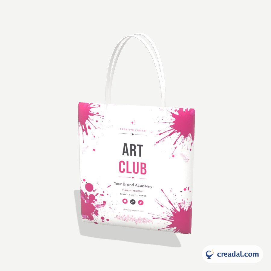 Tote Design: art club