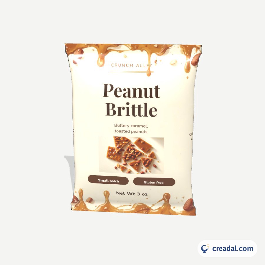 عبوة حلوى الفول السوداني