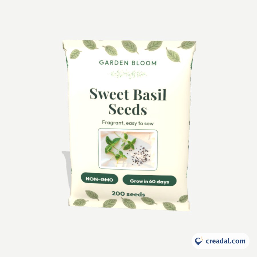 عبوة بذور الريحان الحلو