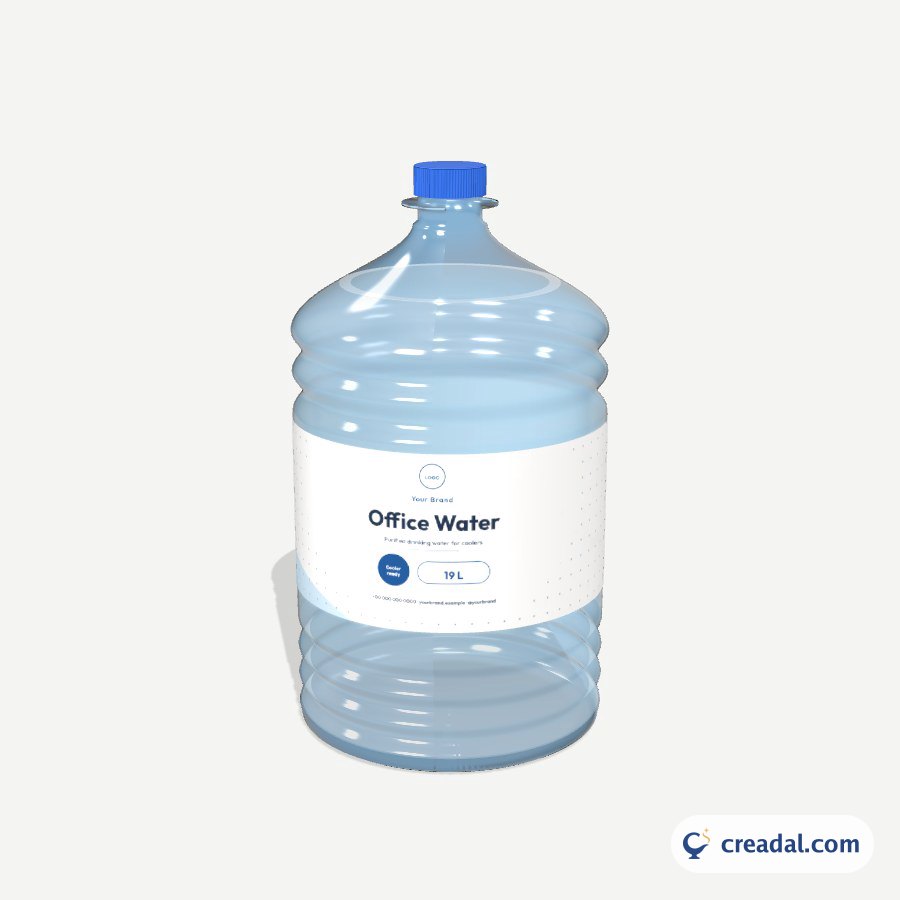 Water Jug 19L 3D: Office Water 19L